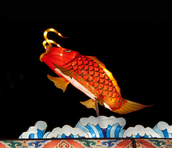 鲤鱼灯图片