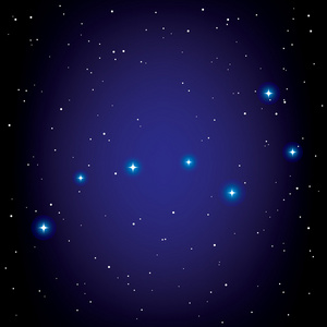 北斗七星图片-北斗七星素材-北斗七星插画-摄图新视界