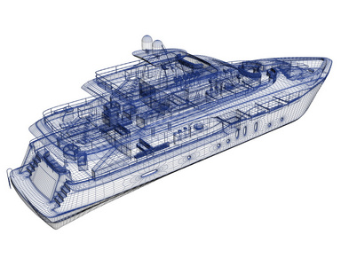 3d 模型帆船