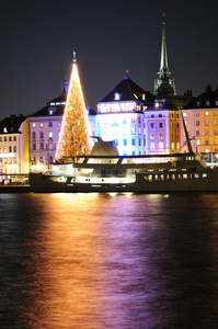 在斯德哥尔摩的圣诞节