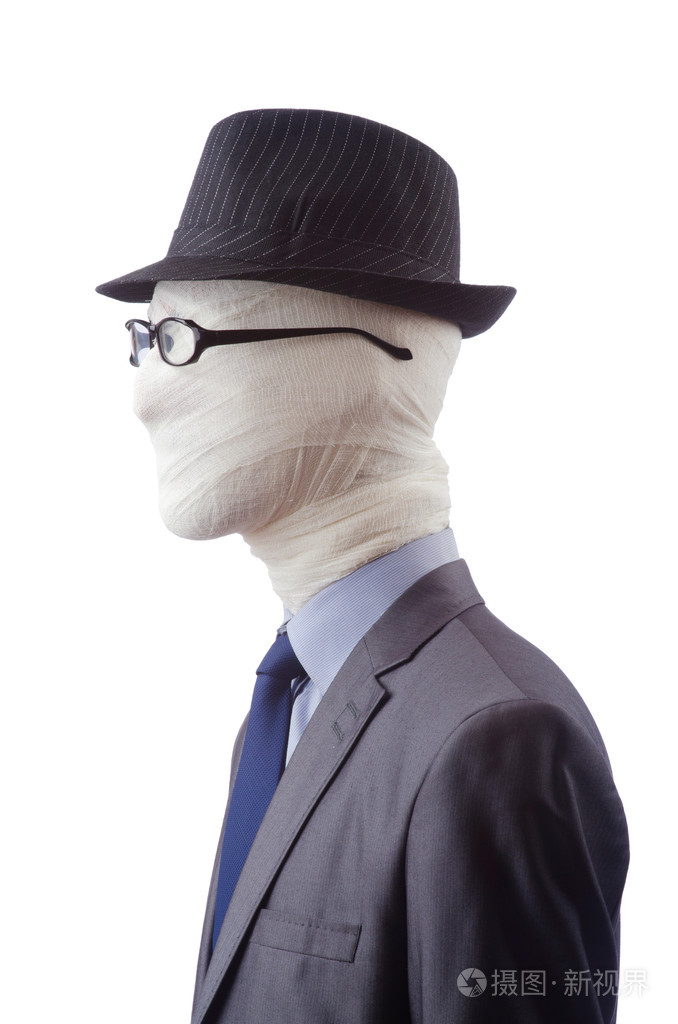 男子涉在医疗绷带