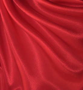 缀满红色丝绸背景