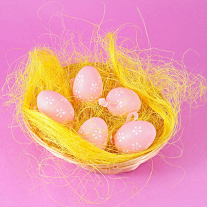 粉红篮子图片-粉红篮子素材-粉红篮子插画-摄图新视界