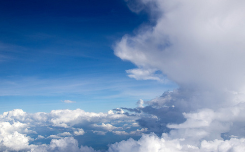 空中的天空