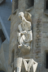 The Sagrada Familia,the basilica of Gaud