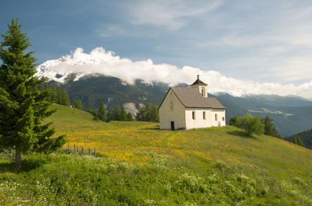 欧洲高山景观