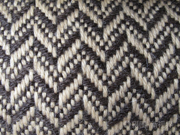 南美印第安机的织物