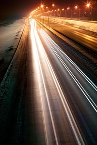 夜间线路用的汽车