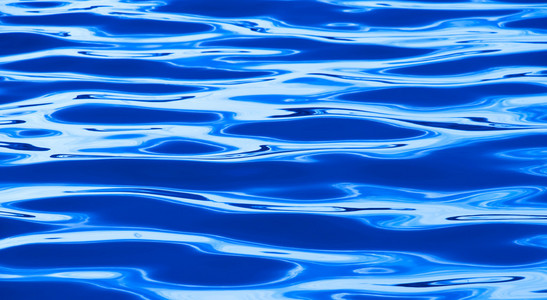 蓝色的水波纹纹理