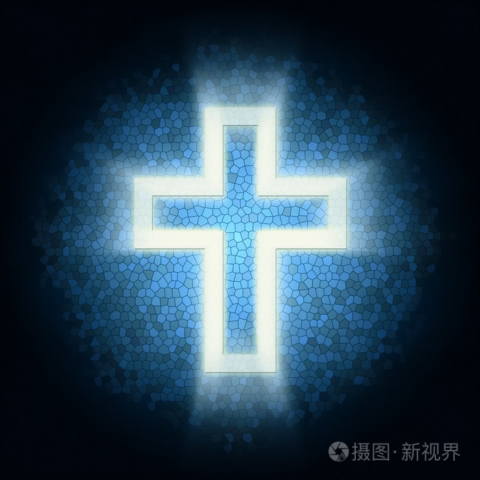 发光的十字架
