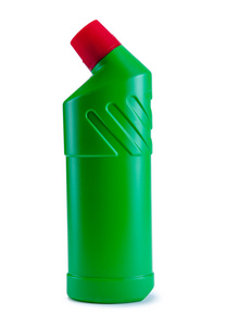 绿色洗涤剂瓶