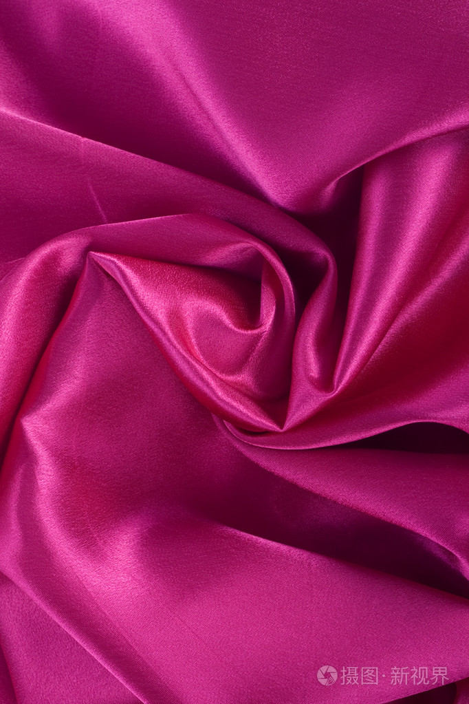 光滑优雅红色丝绸