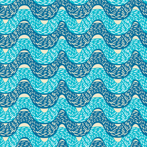 无缝的抽象波浪图案