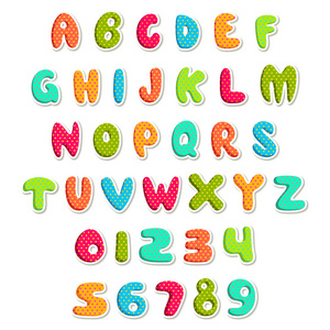 多彩字母表
