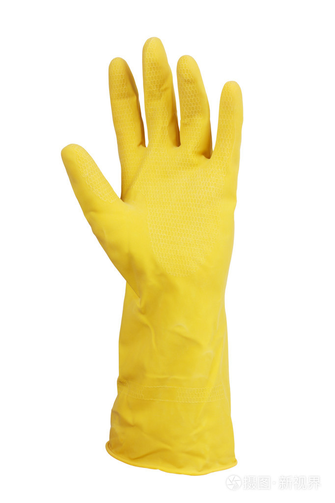 人的手在一只手套