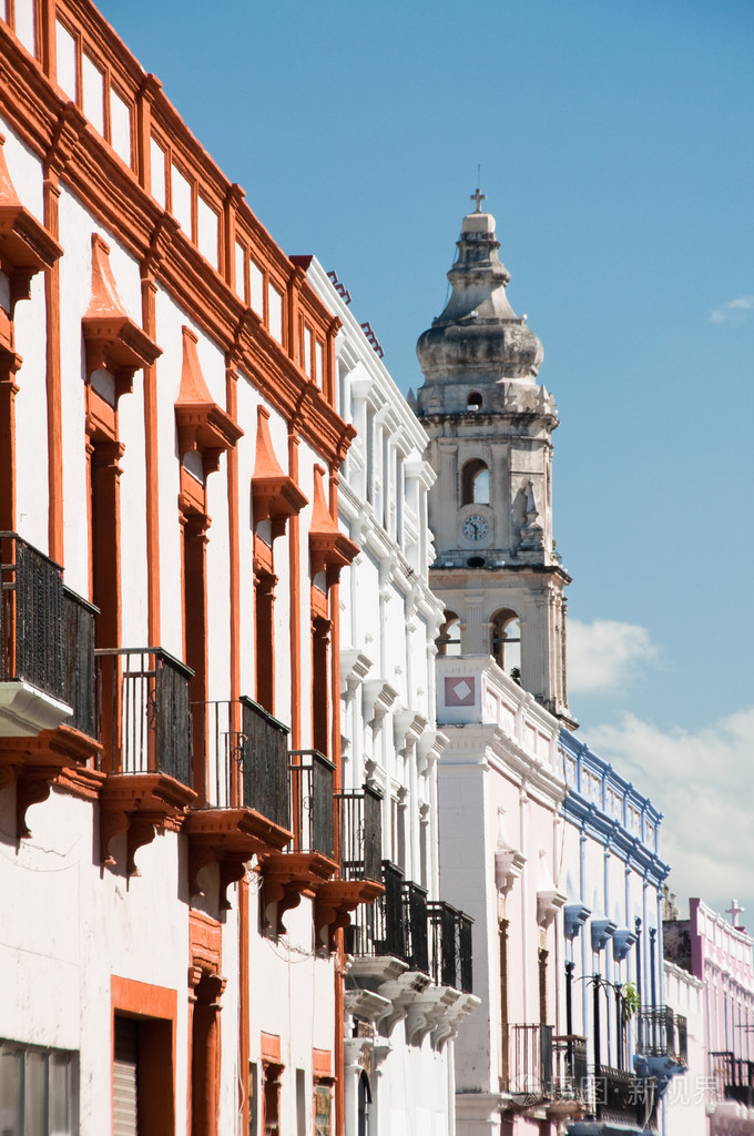 坎佩切(墨西哥)的殖民建筑