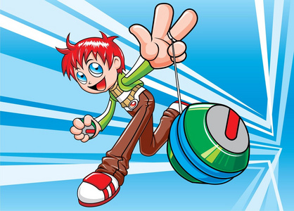 yoyo插画-yoyo手绘-yoyo卡通图-摄图新视界