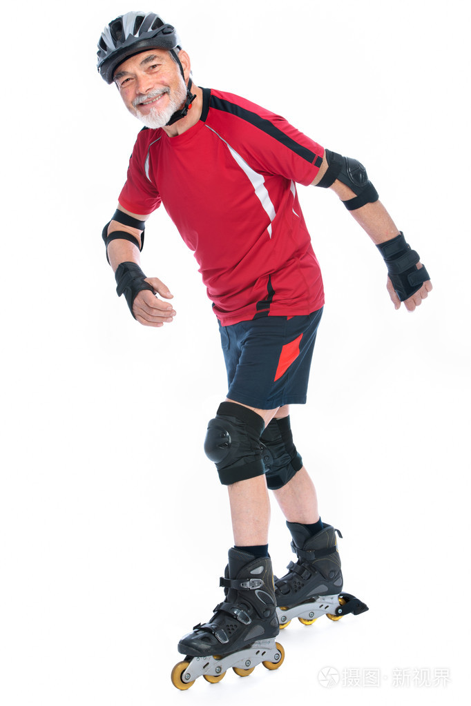 高级男子轮滑