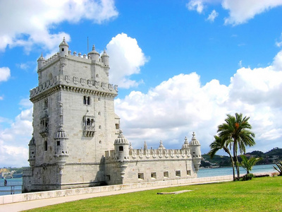 torre de belem，在里斯本