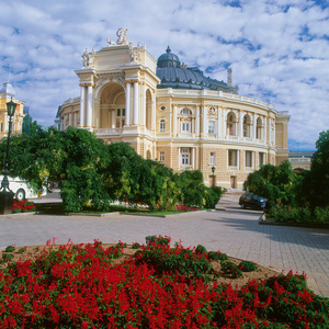 歌剧剧院在傲德萨，乌克兰