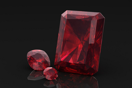 红宝石 黄晶