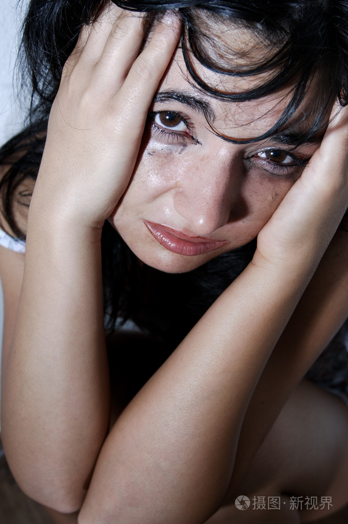 女人恐吓的跟踪者