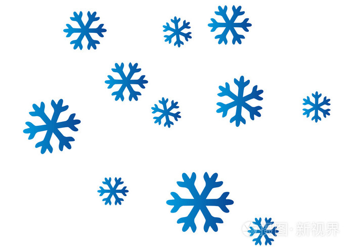 雪花插画-正版商用图片19fm4i-摄图新视界