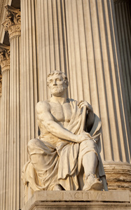 维也纳罗马历史学家 Taciuts 雕像议会
