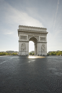 巴黎著名的凯旋门