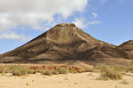 火山景观的内盖夫