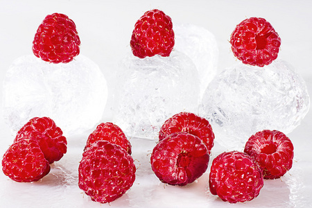 速冻的树莓