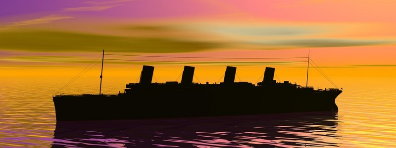 泰坦尼克号船图片