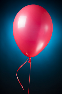 喜庆红色气球图片