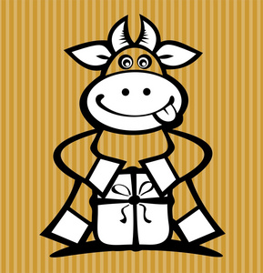 牛图片卡通图片