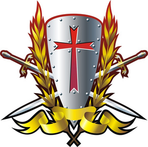 红十字盾牌图片