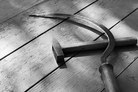 镰刀和锤子图片