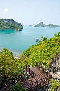 岛和泰国湾的海