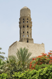 在 bab alfutuh 在埃及开罗的尖塔