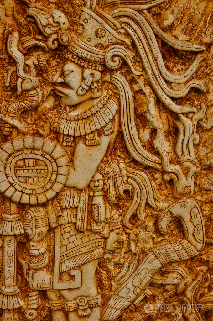 玛雅印第安战士