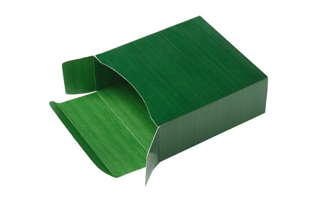 空绿色礼品盒