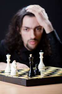 棋手玩他的游戏