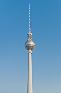 在柏林，德国 fernsehturm