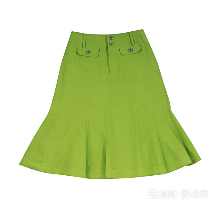 绿色的裙子