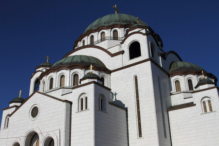 大教堂的圣 savvy.belgrad.serbiya