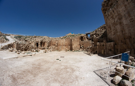 zceniny hradu Herodium