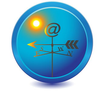风向标邮件 button.vector照片