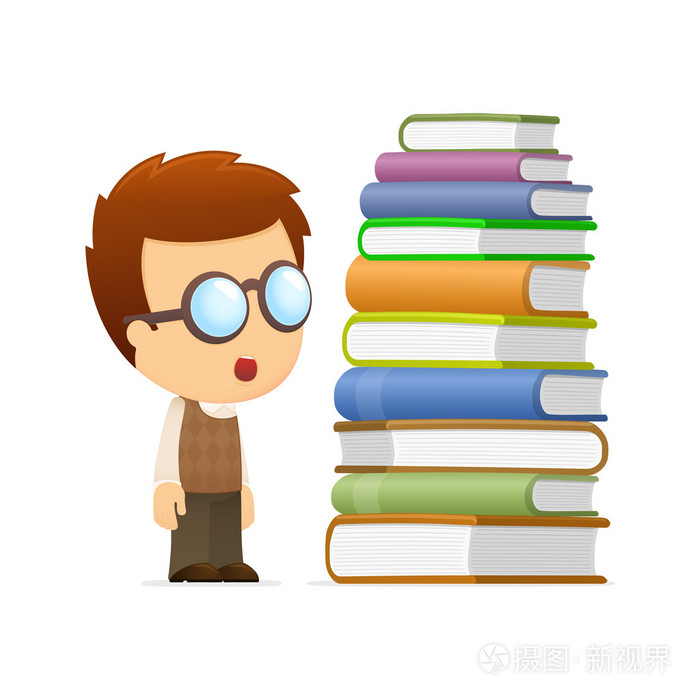 可爱的卡通天才