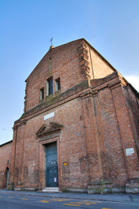 圣丽塔教堂。费拉拉。艾米利亚罗马涅。意大利