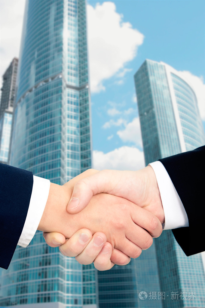 形象的商业伙伴的握手照片-正版商用图片19ktid-摄图新视界