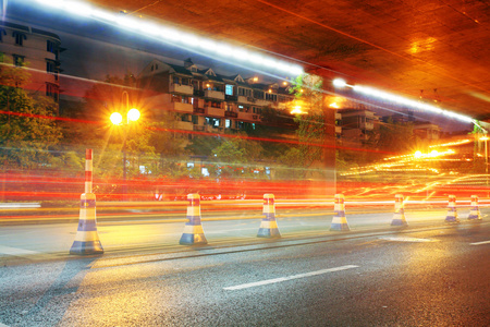 城市夜间流量查看